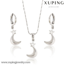 62805 xuping 2016 nouveaux beaux bijoux étoile et lune dubai bijoux en or ensembles